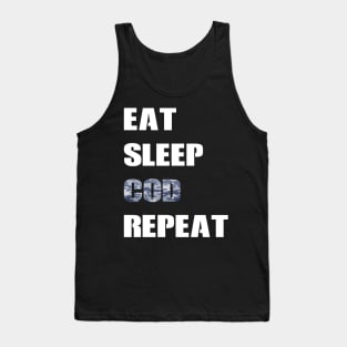 Eat Sleep COD Repeat Tank Top